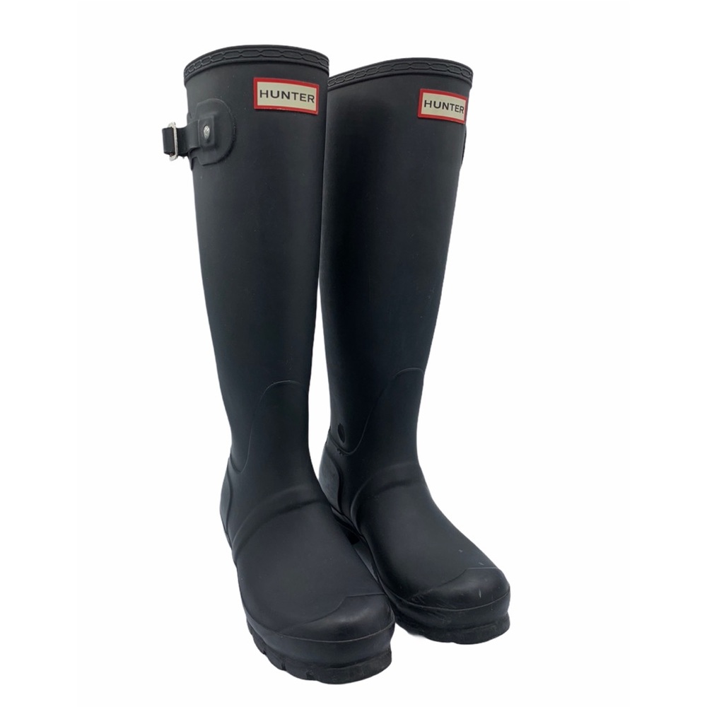 Hunter Women’s Original Tall Matte Black Rain Boot